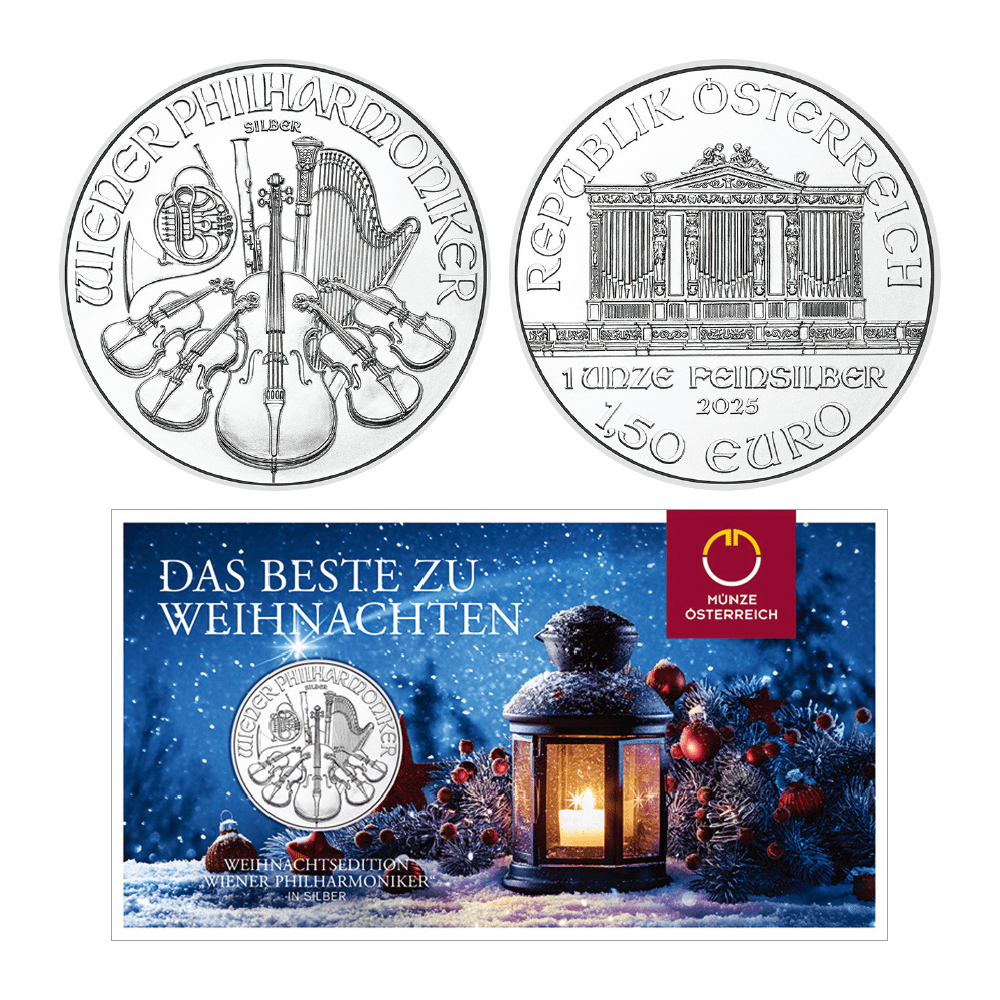 오스트리아 2025 ‘비엔나 필하모닉 은화’ 크리스마스 에디션