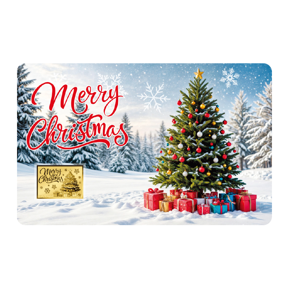 차드 ‘메리 크리스마스’ 코인 카드