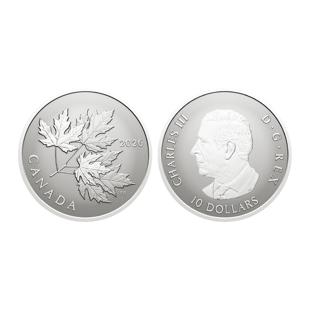 캐나다 2026 ‘빛나는 메이플’ 은화