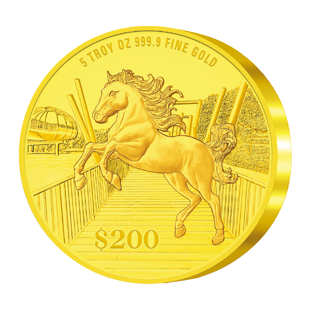 싱가포르 2026 ‘말의 해’ 대형 금화