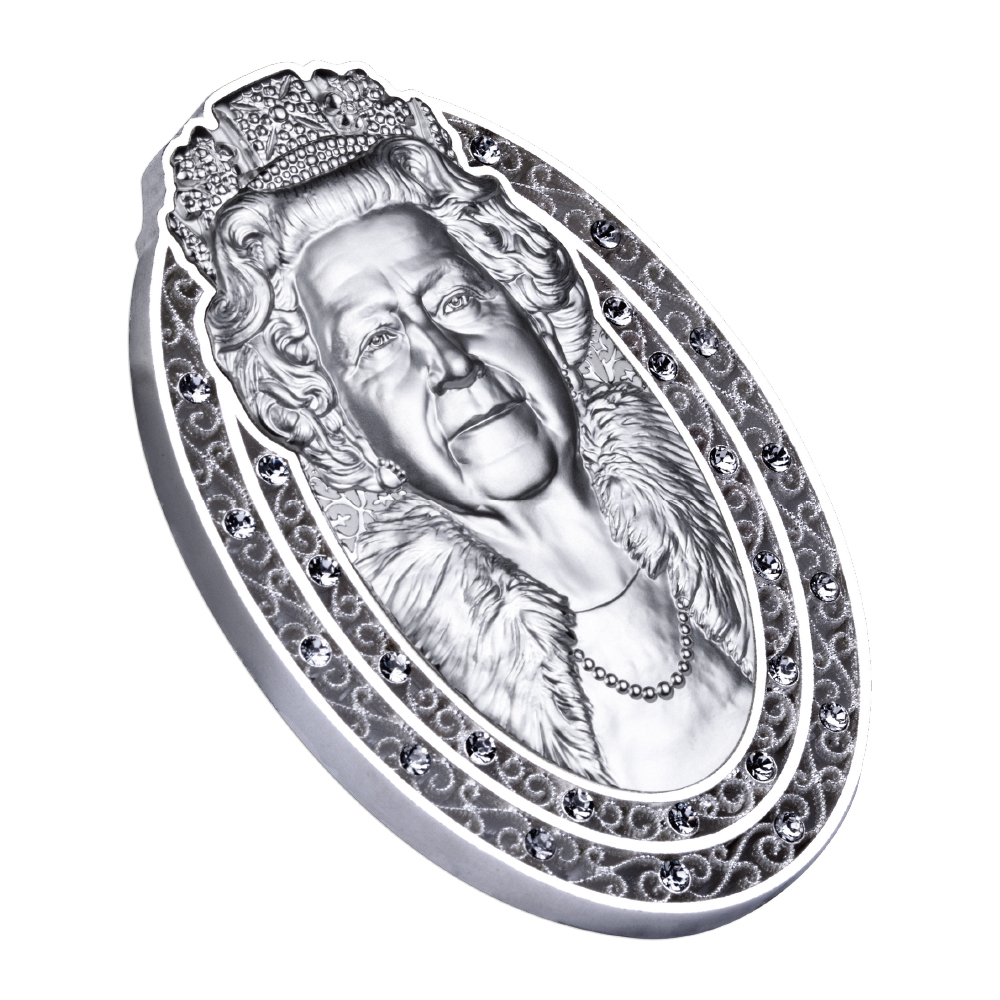 솔로몬제도 2026 ‘엘리자베스 2세 여왕 흉상’ 크리스탈 삽입 필리그리 은화