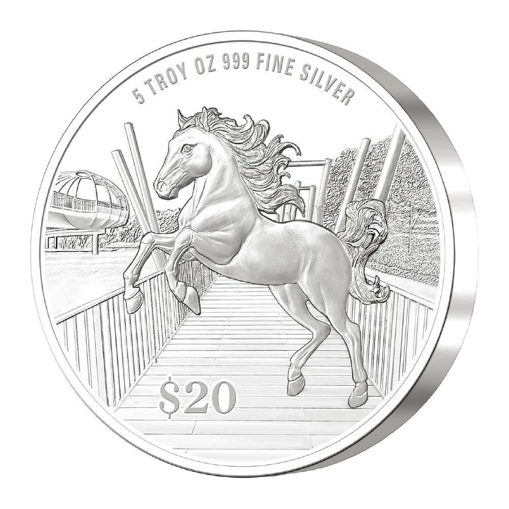 싱가포르 2026 ‘말의 해’ 대형 은화