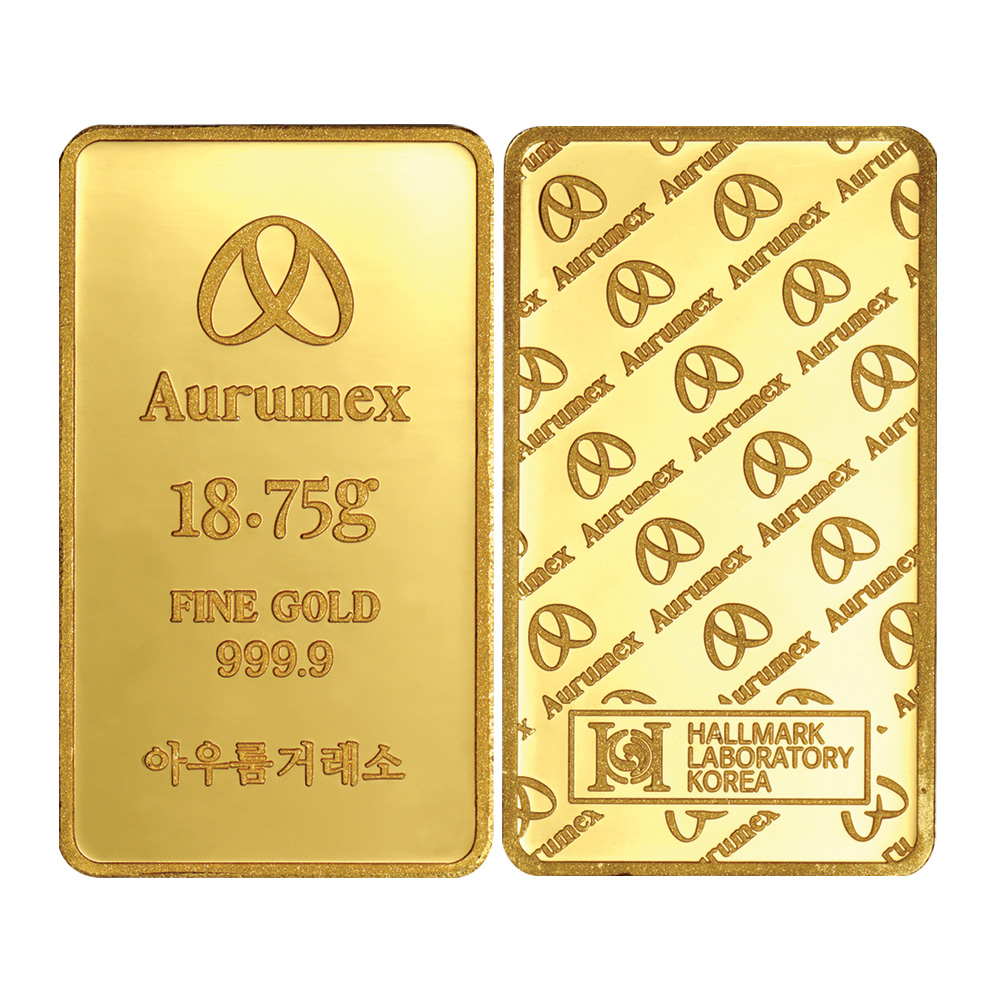 ‘아우룸거래소’ 18.75g 골드바