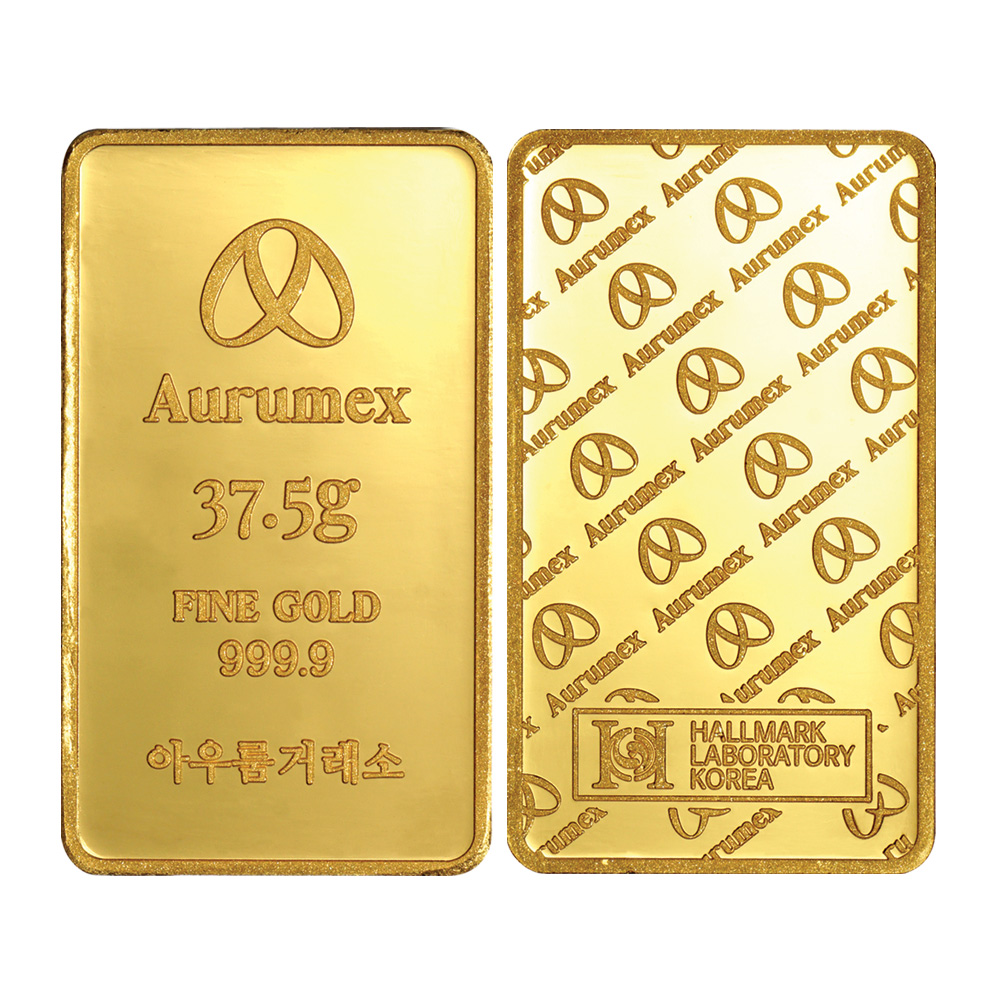 ‘아우룸거래소’ 37.5g 골드바