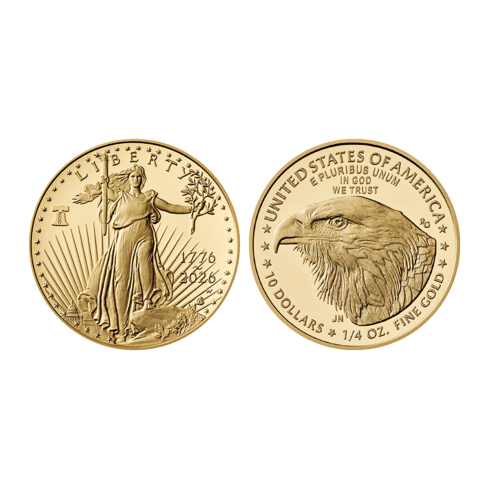 미국 2026 ‘아메리칸 이글’ 8.4g 금화