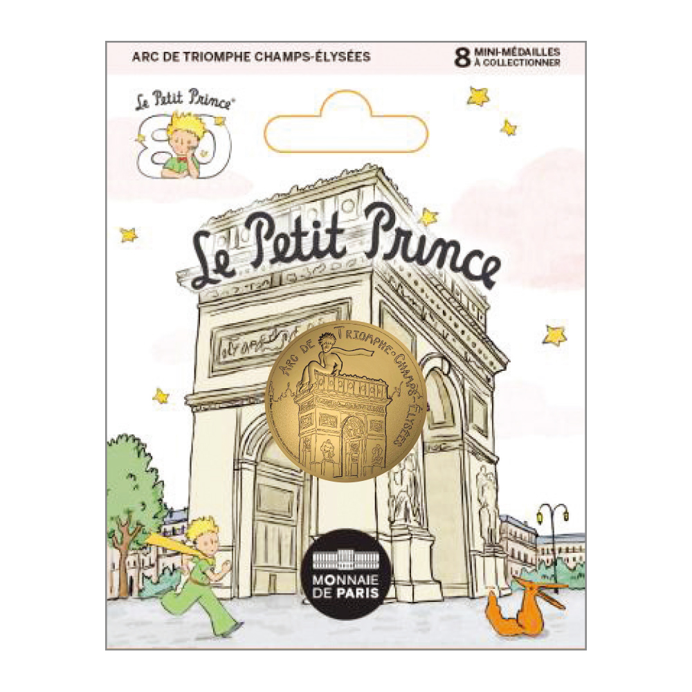 프랑스 2026 ‘어린왕자 프랑스 출간 80주년’ 동메달 (개선문)