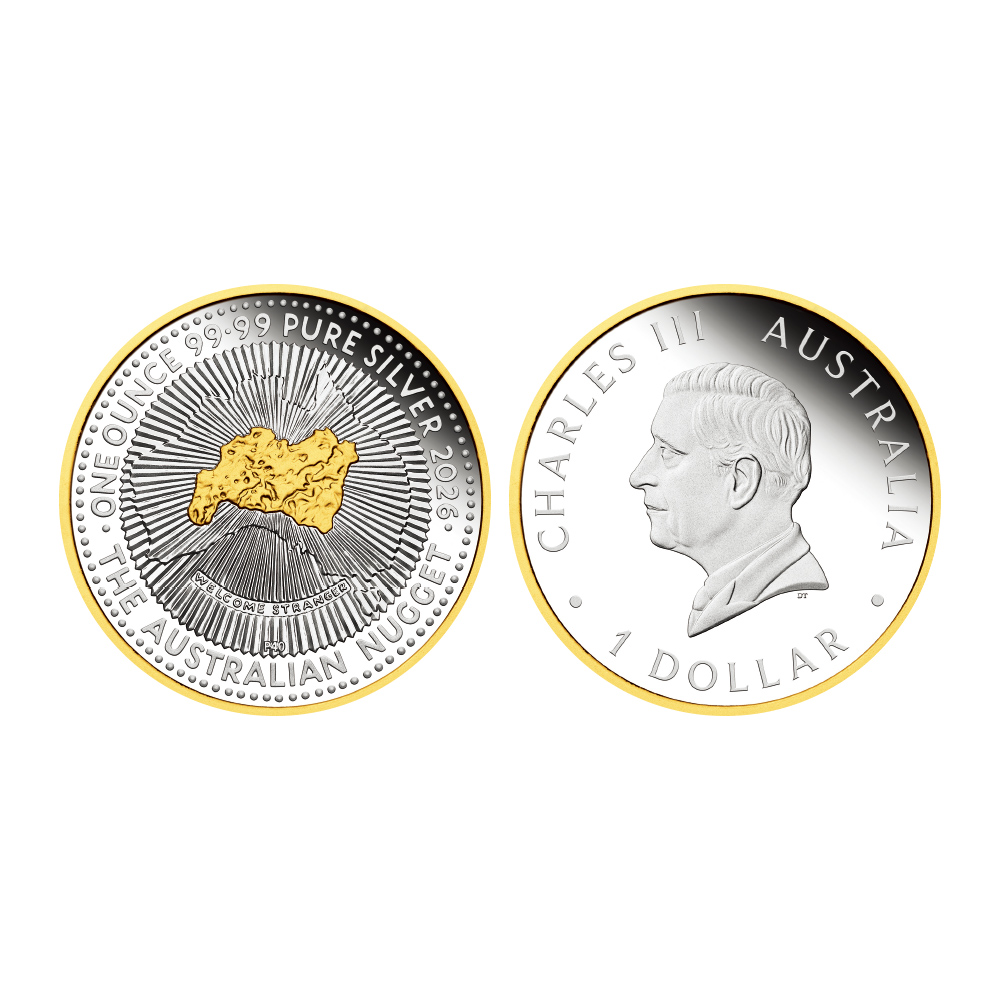 호주 2026 ‘호주 너겟 금화 출시 40주년’ 금도금 은화