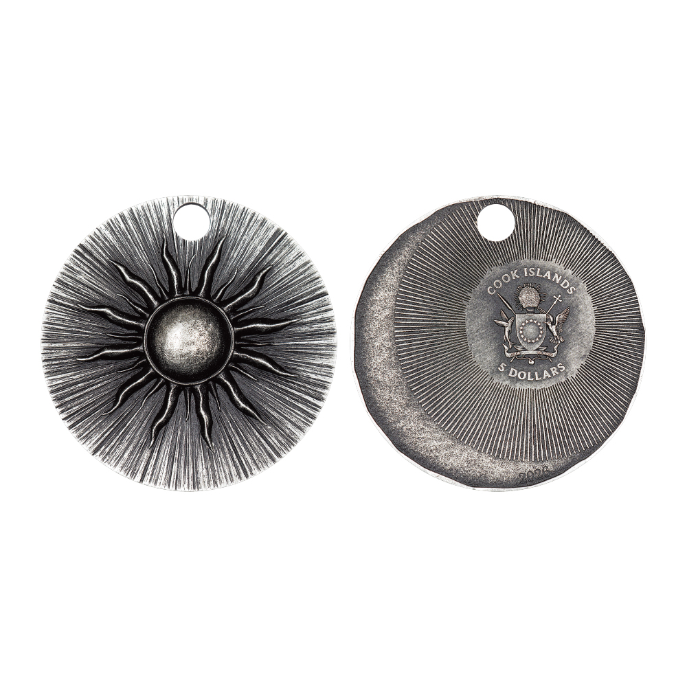 쿡아일랜드 2026 ‘탈리스만 루미나라’ 앤틱피니쉬 은화