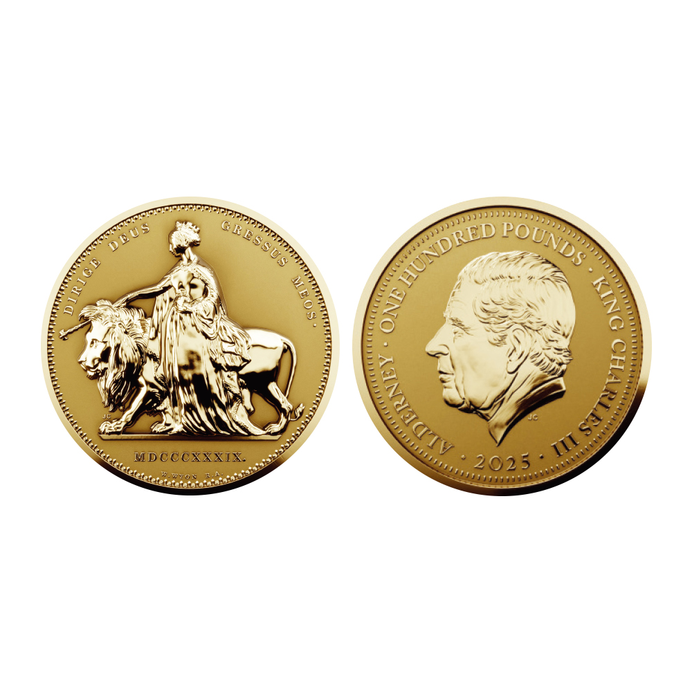 올더니섬 2025 ‘우나 앤 더 라이언’ 울트라 하이릴리프 리버스 프루프 금화