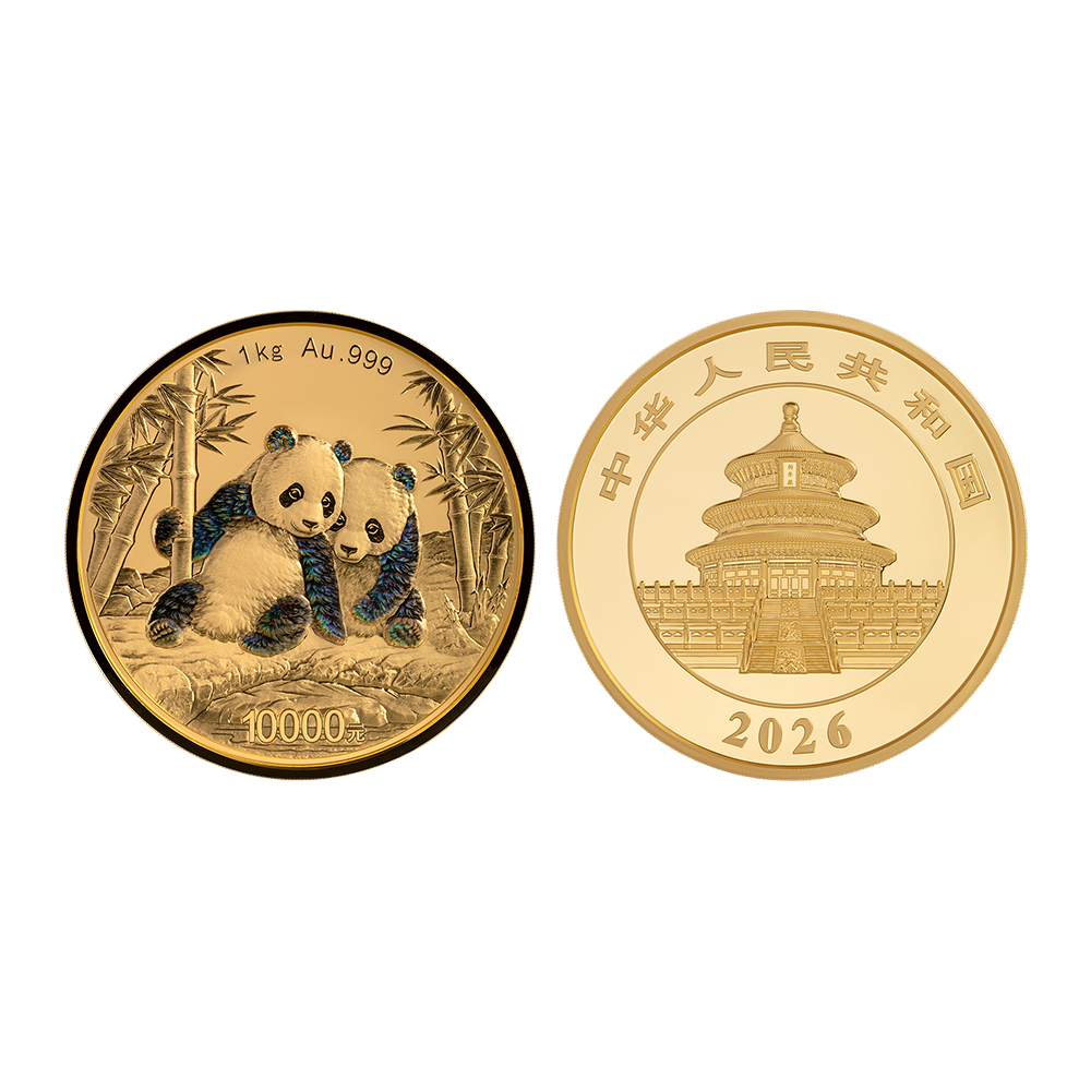중국 2026 ‘팬더’ 1kg 금화